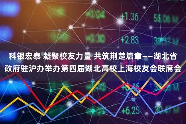 科银宏泰 凝聚校友力量 共筑荆楚篇章——湖北省政府驻沪办举办第四届湖北高校上海校友会联席会
